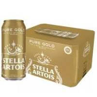 Cerveja Stella Pure Gold 473ml (Pack com 12)